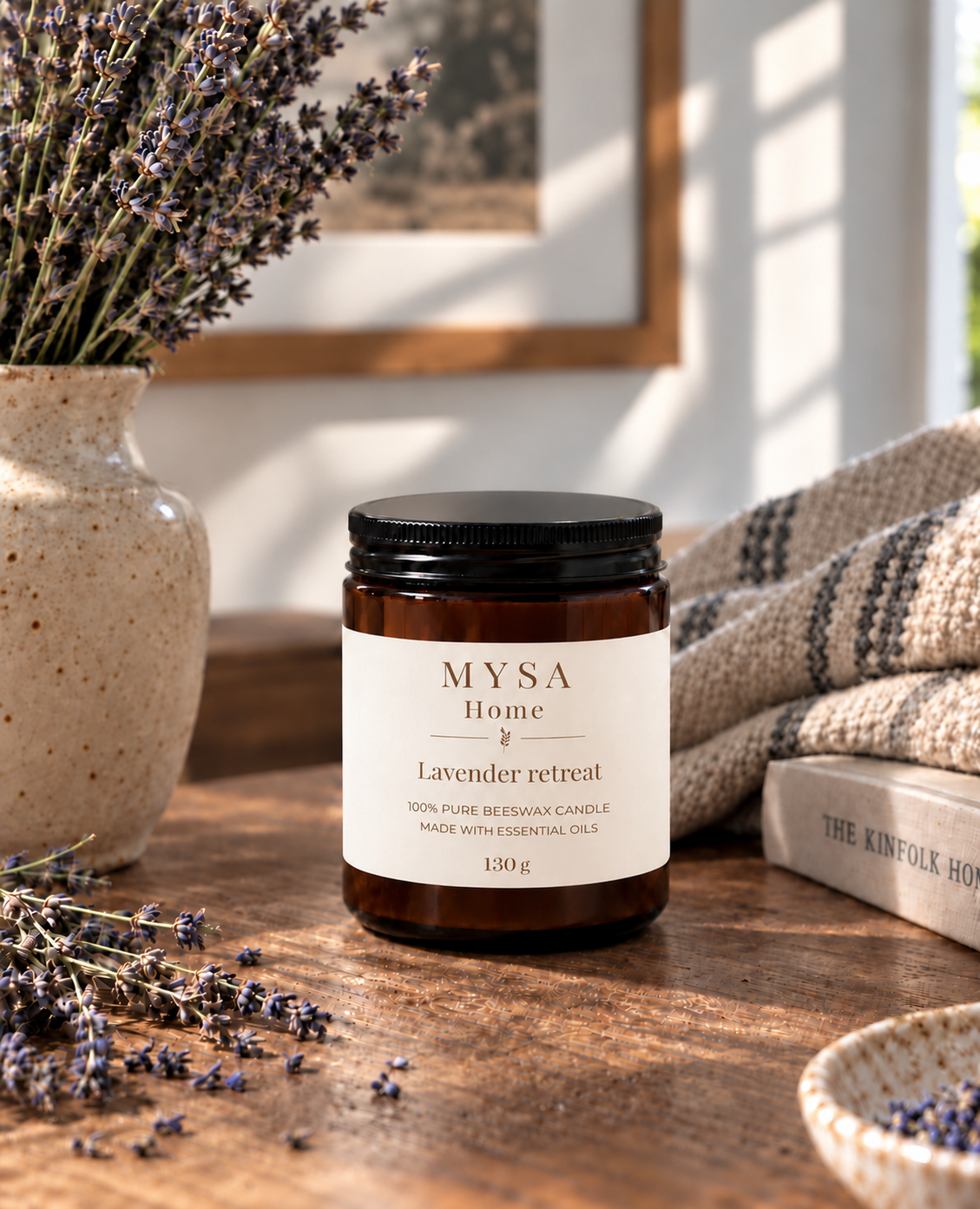 MYSA Lavender Retreat candle